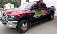 Whitecourt fire chief's truck